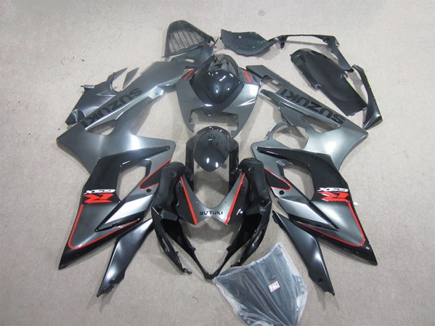 Cheap 2005-2006 Black Red Suzuki GSXR1000 Motorcycle Fairings Kit Canada Cheap 2005-2006 Black Red Suzuki GSXR1000 Motorcycle Fairings Kit Canada