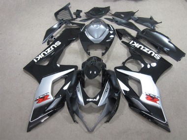 Cheap 2005-2006 Black White Decal Suzuki GSXR1000 Motorbike Fairings Canada