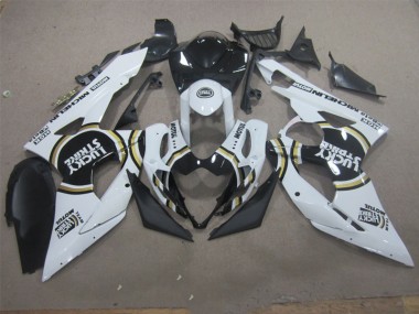 Cheap 2005-2006 White Lucky Strike Black Motul Suzuki GSXR1000 Motorcycle Fairing Kit Canada