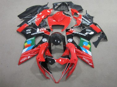 Cheap 2005-2006 Black Red Green Suzuki GSXR1000 Bike Fairing Canada
