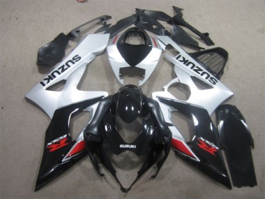 Cheap 2005-2006 Black White Suzuki GSXR1000 Motorcycle Replacement Fairings Canada