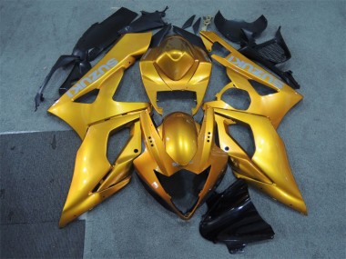 Cheap 2005-2006 Gold Suzuki GSXR1000 Motorcycle Fairings Kit Canada