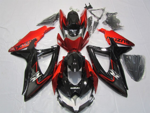 Cheap 2007-2008 Black Red Suzuki GSXR1000 Motorbike Fairing Canada Cheap 2007-2008 Black Red Suzuki GSXR1000 Motorbike Fairing Canada