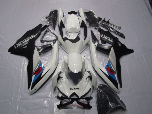 Cheap 2007-2008 White Black Suzuki GSXR1000 Motor Bike Fairings Canada Cheap 2007-2008 White Black Suzuki GSXR1000 Motor Bike Fairings Canada