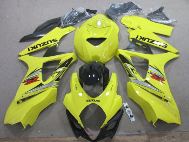 Cheap 2007-2008 Yellow Black Suzuki GSXR1000 Motorcycle Fairings Kit Canada Cheap 2007-2008 Yellow Black Suzuki GSXR1000 Motorcycle Fairings Kit Canada