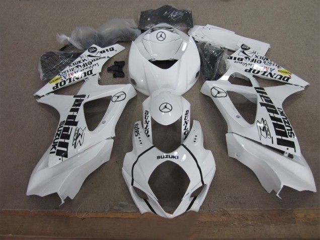 Cheap 2007-2008 White Black Jordan Suzuki GSXR1000 Motorbike Fairings Canada Cheap 2007-2008 White Black Jordan Suzuki GSXR1000 Motorbike Fairings Canada