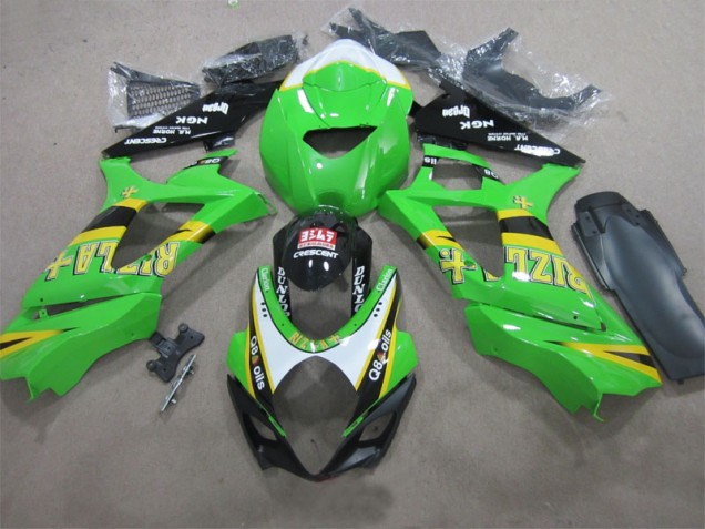 Cheap 2007-2008 Green Rizla Q8 oils Suzuki GSXR1000 Motorcycle Fairing Canada Cheap 2007-2008 Green Rizla Q8 oils Suzuki GSXR1000 Motorcycle Fairing Canada