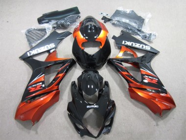 Cheap 2007-2008 Black Orange Suzuki GSXR1000 Motorbike Fairing Canada