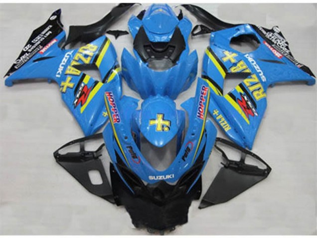 Cheap 2009-2016 Blue Rizla Hopper Suzuki GSXR1000 Bike Fairings Canada Cheap 2009-2016 Blue Rizla Hopper Suzuki GSXR1000 Bike Fairings Canada