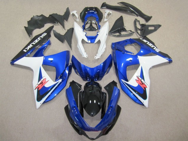 Cheap 2009-2016 Blue White Suzuki GSXR1000 Motorcycle Fairings & Bodywork Canada