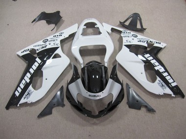 Cheap 2001-2003 White Black Suzuki GSXR600 Motorbike Fairings Canada