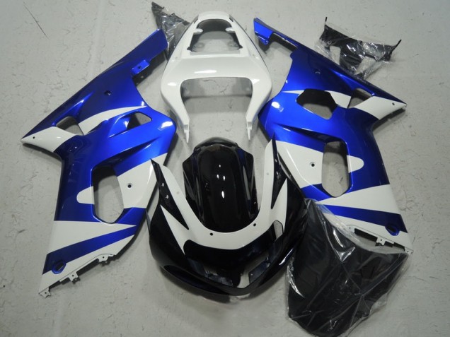 Cheap 2001-2003 White Blue Suzuki GSXR600 Motorcycle Fairing Kit Canada Cheap 2001-2003 White Blue Suzuki GSXR600 Motorcycle Fairing Kit Canada