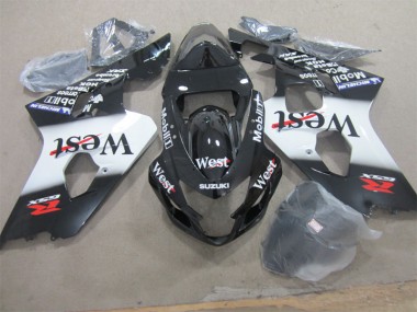 Cheap 2004-2005 Black West Suzuki GSXR600 Motorcycle Fairing Kits Canada