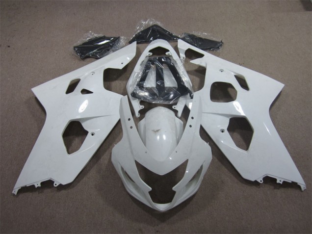 Cheap 2004-2005 White Suzuki GSXR600 Bike Fairings Canada Cheap 2004-2005 White Suzuki GSXR600 Bike Fairings Canada
