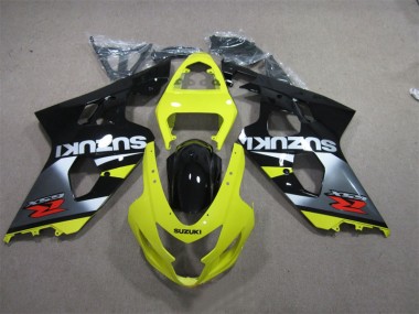 Cheap 2004-2005 Yellow Black Suzuki GSXR600 Motorcycle Bodywork Canada