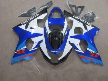 Cheap 2004-2005 Blue White Suzuki GSXR600 Motorcycle Fairings Kits Canada