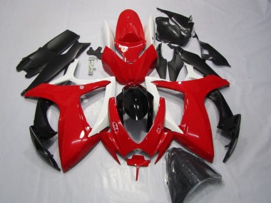 Cheap 2006-2007 Red Black Suzuki GSXR600 Motorcycle Replacement Fairings Canada
