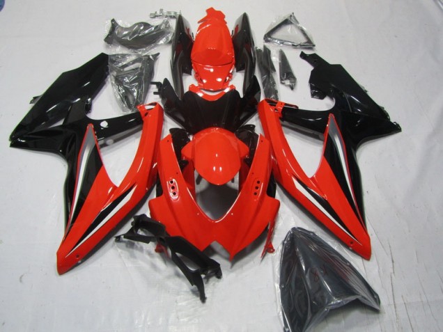 Cheap 2008-2010 Red Black Suzuki GSXR600 Moto Fairings Canada Cheap 2008-2010 Red Black Suzuki GSXR600 Moto Fairings Canada