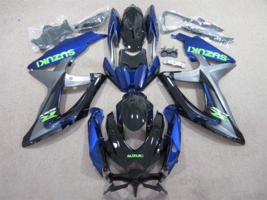 Cheap 2008-2010 Blue Green Decal Suzuki GSXR600 Motorcylce Fairings Canada