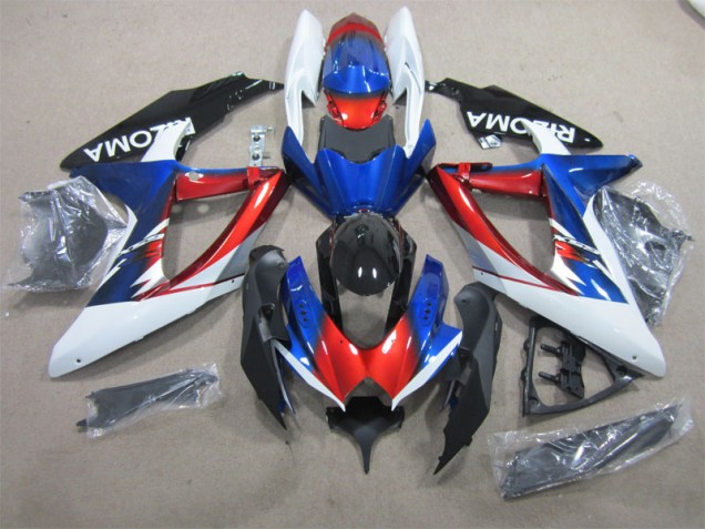Cheap 2008-2010 Blue Red White Suzuki GSXR600 Motorcycle Fairing Canada Cheap 2008-2010 Blue Red White Suzuki GSXR600 Motorcycle Fairing Canada