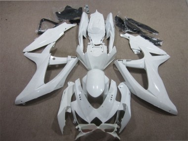 Cheap 2008-2010 White Suzuki GSXR600 Motorcycle Fairing Kit Canada