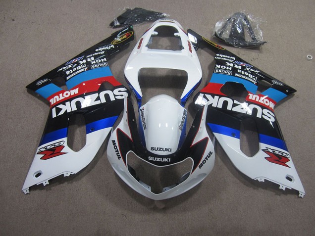 Cheap 2001-2003 White Blue Red Motul Suzuki GSXR750 Motorbike Fairing Canada Cheap 2001-2003 White Blue Red Motul Suzuki GSXR750 Motorbike Fairing Canada