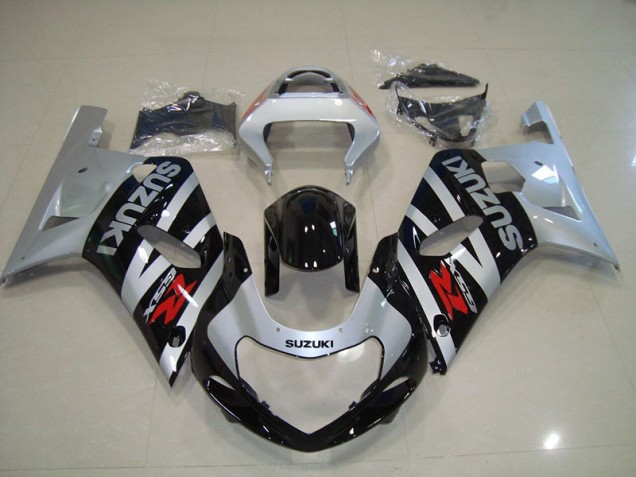 Cheap 2001-2003 Black Silver Suzuki GSXR750 Replacement Motorcycle Fairings Canada Cheap 2001-2003 Black Silver Suzuki GSXR750 Replacement Motorcycle Fairings Canada