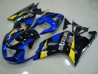 Cheap 2001-2003 Blue Black Suzuki GSXR750 Motorbike Fairing Kits Canada