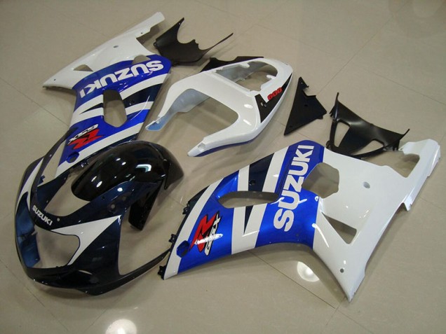 Cheap 2001-2003 Blue White Suzuki GSXR750 Replacement Fairings Canada Cheap 2001-2003 Blue White Suzuki GSXR750 Replacement Fairings Canada
