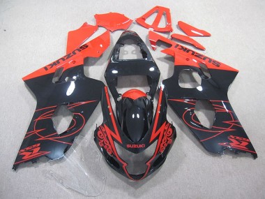 Cheap 2004-2005 Red Black Suzuki GSXR750 Motorcycle Fairings Canada