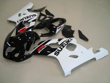 Cheap 2004-2005 Black White Suzuki GSXR750 Bike Fairings Canada