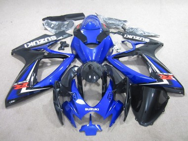 Cheap 2006-2007 Blue Black Suzuki GSXR750 Motorbike Fairing Canada
