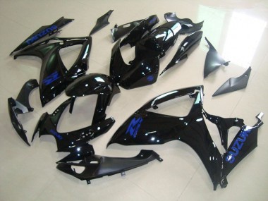 Cheap 2006-2007 Black Blue Decal Suzuki GSXR750 Bike Fairing Canada