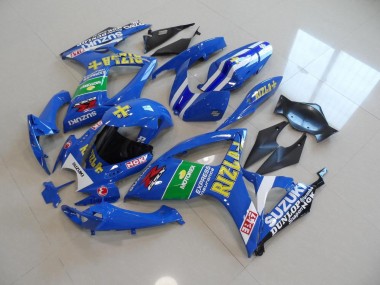 Cheap 2006-2007 Blue Yellow Rizla Suzuki GSXR750 Replacement Fairings Canada