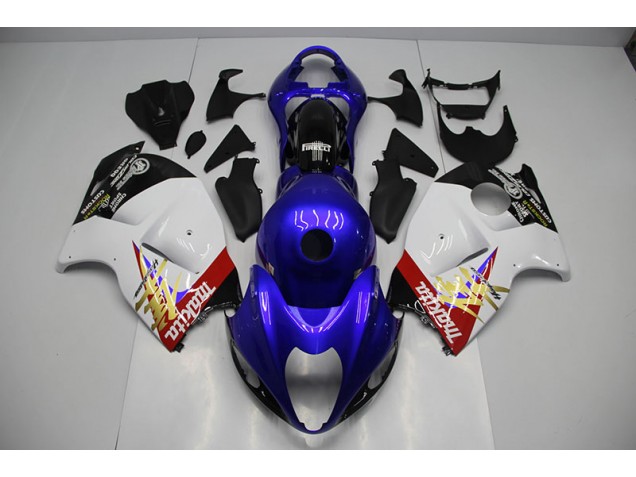 Cheap 1996-2007 Blue White Suzuki GSXR1300 Hayabusa Motor Bike Fairings Canada Cheap 1996-2007 Blue White Suzuki GSXR1300 Hayabusa Motor Bike Fairings Canada