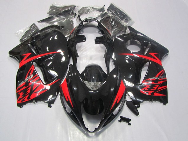 Cheap 1996-2007 Black Red Suzuki GSXR1300 Hayabusa Motorbike Fairing Kits Canada Cheap 1996-2007 Black Red Suzuki GSXR1300 Hayabusa Motorbike Fairing Kits Canada