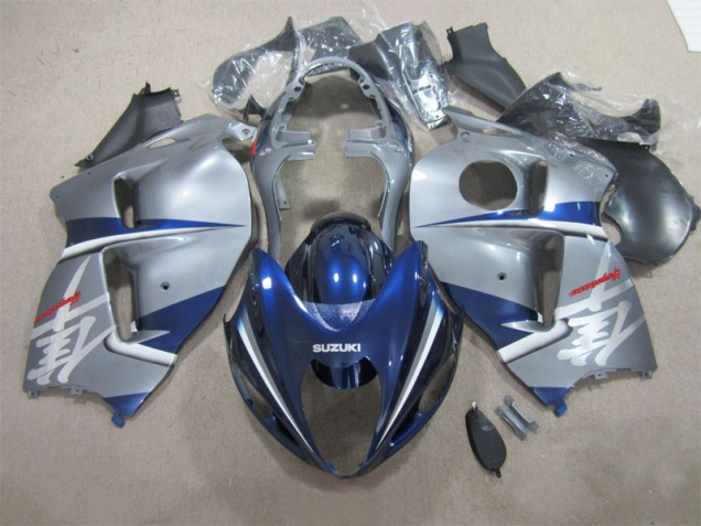 Cheap 1996-2007 Silver Blue Suzuki GSXR1300 Hayabusa Motorcylce Fairings Canada Cheap 1996-2007 Silver Blue Suzuki GSXR1300 Hayabusa Motorcylce Fairings Canada