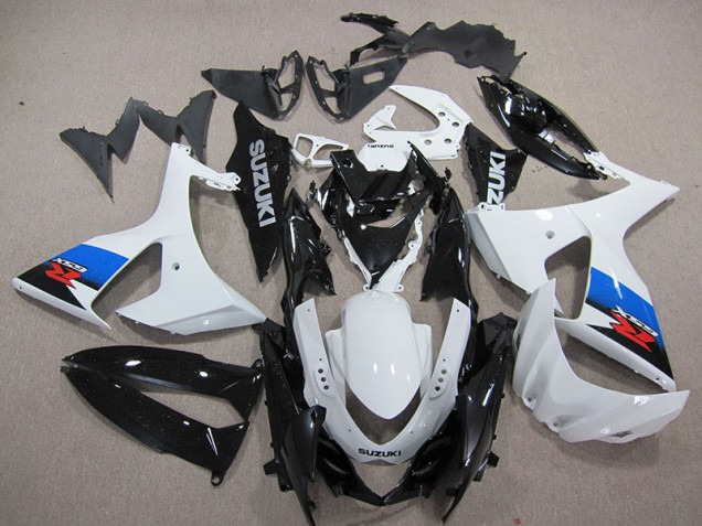 Cheap 2009-2016 White Black Suzuki GSXR1000 Motorcyle Fairings Canada Cheap 2009-2016 White Black Suzuki GSXR1000 Motorcyle Fairings Canada