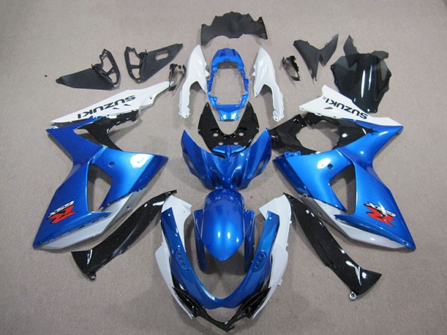 Cheap 2009-2016 Blue White Suzuki GSXR1000 Replacement Fairings Canada Cheap 2009-2016 Blue White Suzuki GSXR1000 Replacement Fairings Canada