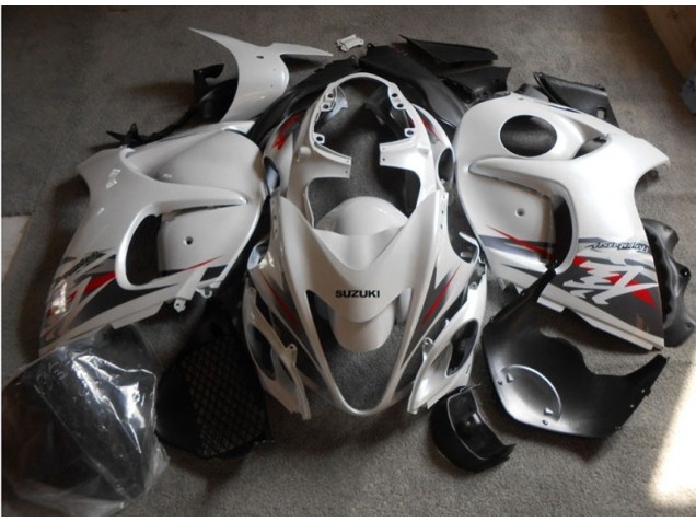 Cheap 2008-2019 White Black Suzuki GSXR1300 Hayabusa Motorcycle Fairings Kits Canada