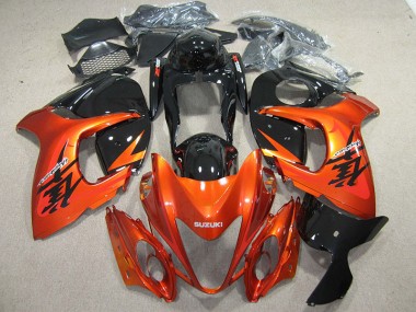 Cheap 2008-2019 Orange Black Suzuki GSXR1300 Hayabusa Motorcylce Fairings Canada