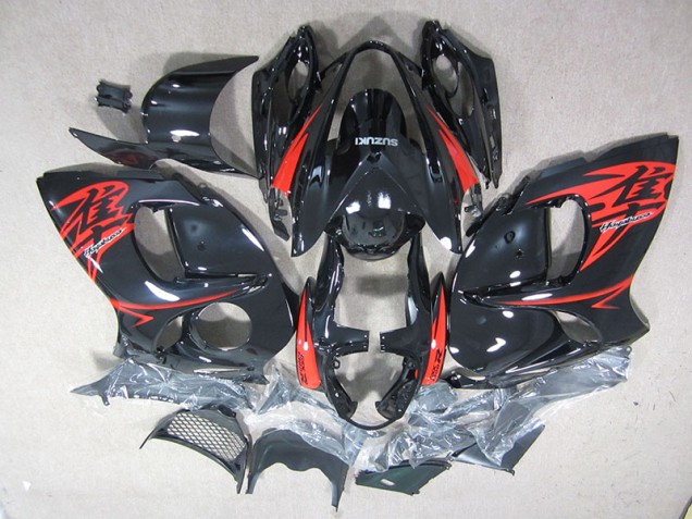 Cheap 2008-2019 Black Red Suzuki GSXR1300 Hayabusa Motorcycle Fairing Canada Cheap 2008-2019 Black Red Suzuki GSXR1300 Hayabusa Motorcycle Fairing Canada