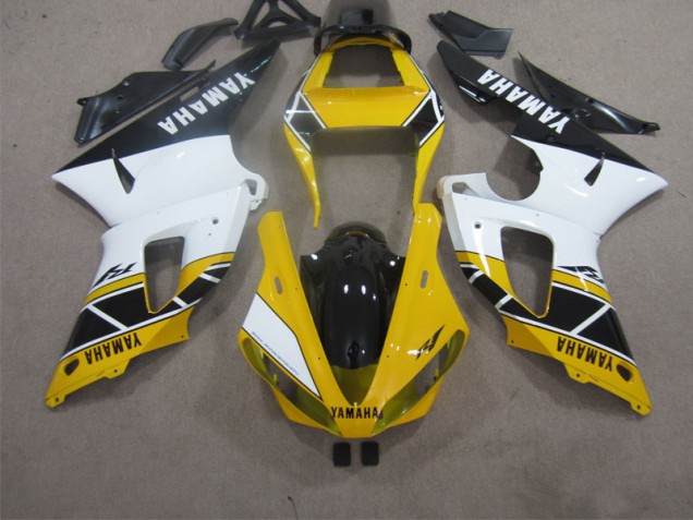 Cheap 2000-2001 Yellow White Black Yamaha YZF R1 Motorbike Fairings Canada Cheap 2000-2001 Yellow White Black Yamaha YZF R1 Motorbike Fairings Canada