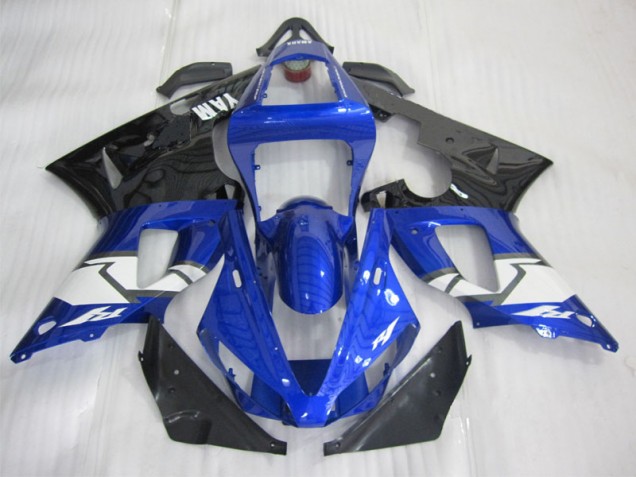 Cheap 2000-2001 Blue Black White Yamaha YZF R1 Motorcycle Fairing Canada Cheap 2000-2001 Blue Black White Yamaha YZF R1 Motorcycle Fairing Canada