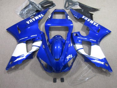 Cheap 2002-2003 Blue White Yamaha YZF R1 Bike Fairing Canada