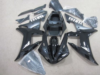 Cheap 2002-2003 Black White Yamaha YZF R1 Bike Fairings Canada