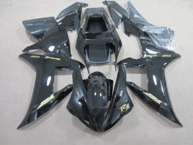 Cheap 2002-2003 Black with Gold Decal Yamaha YZF R1 Motorbike Fairing Canada