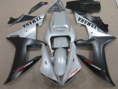 Cheap 2002-2003 Silver Black Yamaha YZF R1 Motorcycle Replacement Fairings Canada