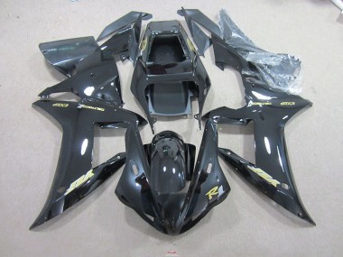 Cheap 2002-2003 Black Gold Decal Yamaha YZF R1 Motorcyle Fairings Canada