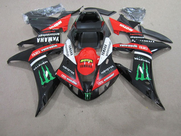 Cheap 2004-2006 Red White Black Motul Yamaha YZF R1 Motorcycle Fairing Canada Cheap 2004-2006 Red White Black Motul Yamaha YZF R1 Motorcycle Fairing Canada